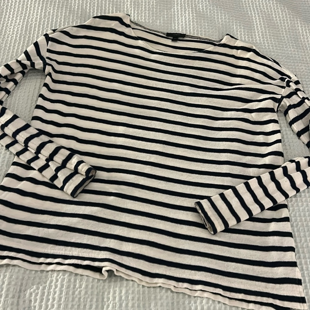 J crew cotton tunic size medium